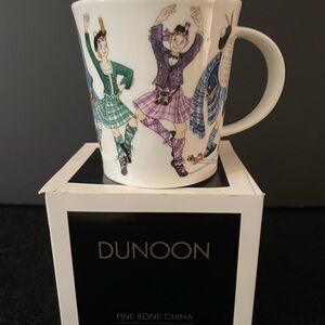 Dunoon Fine Bone China Mug “Highland Dancers Galore”